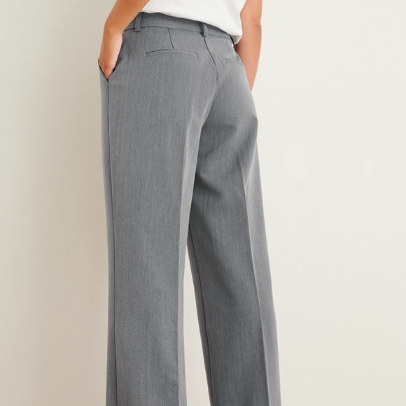 NA-KD NAKD Grey Heavy Low Waist Suit Pant - Picture 3 of 4